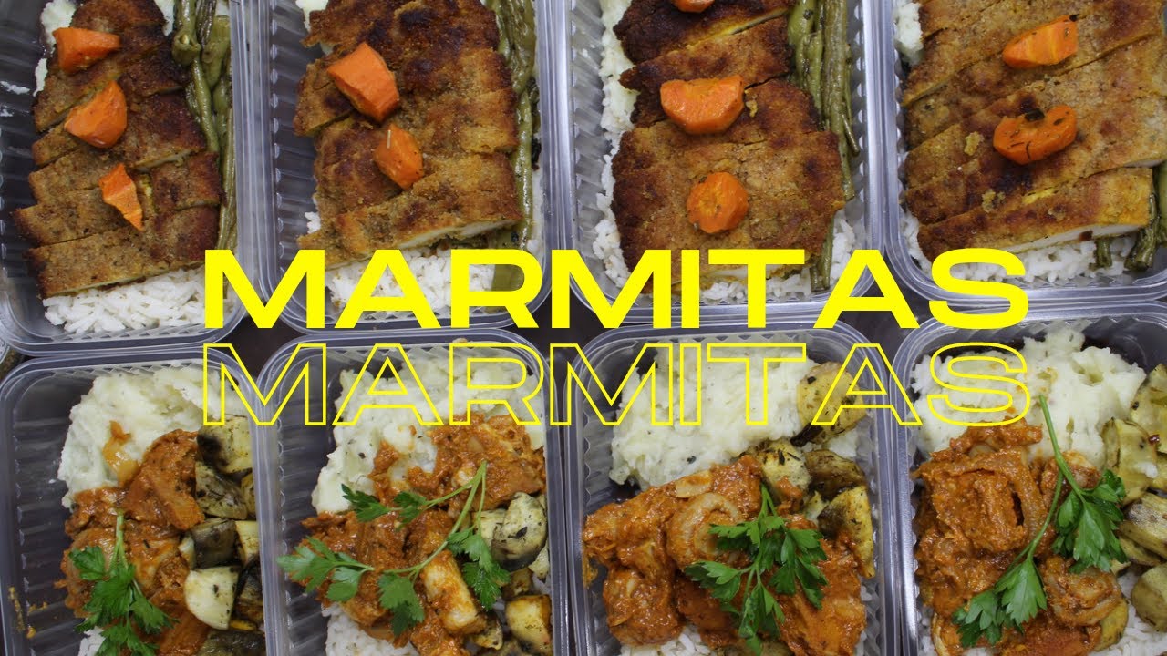 MARMITAS #02 - Filé de frango a milanesa, chuleta com champignon, E MUITAS DICAS...