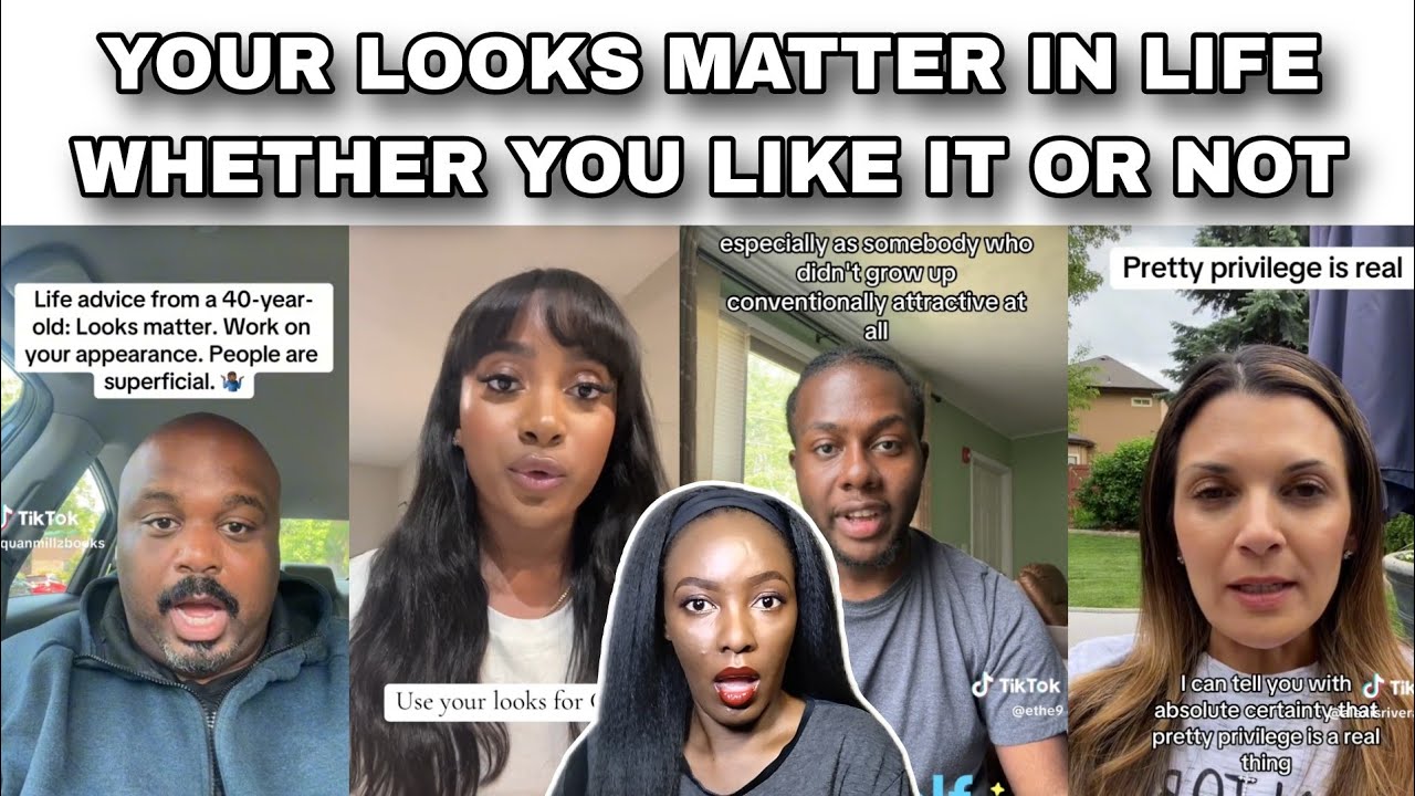 MAN SAYS THAT LOOKS MATTER AND PEOPLE WOULD PROGRESS FAST IN LIFE IF THEY WORK ON THEIR APPEARANCE