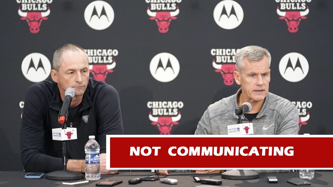 Bulls front office and Billy are not on the same page