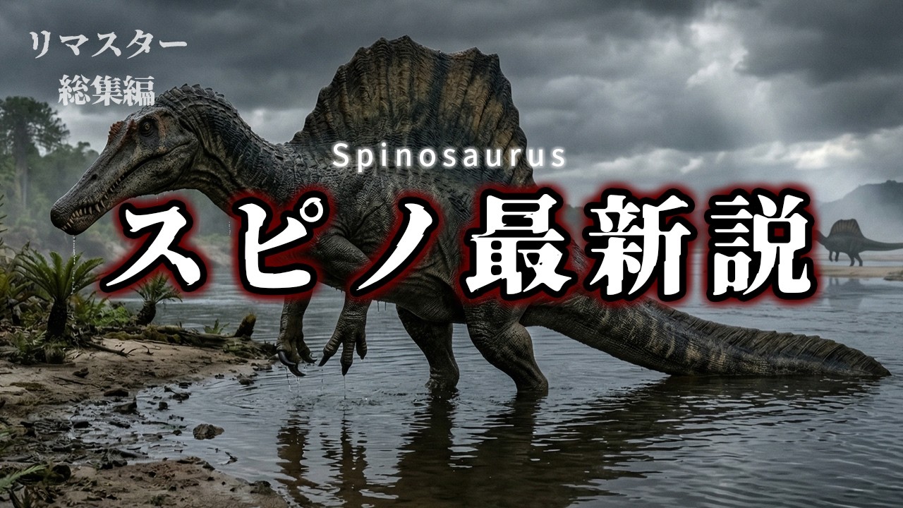 【リマスタ総集編】スピノサウルス最新研究の全記録
