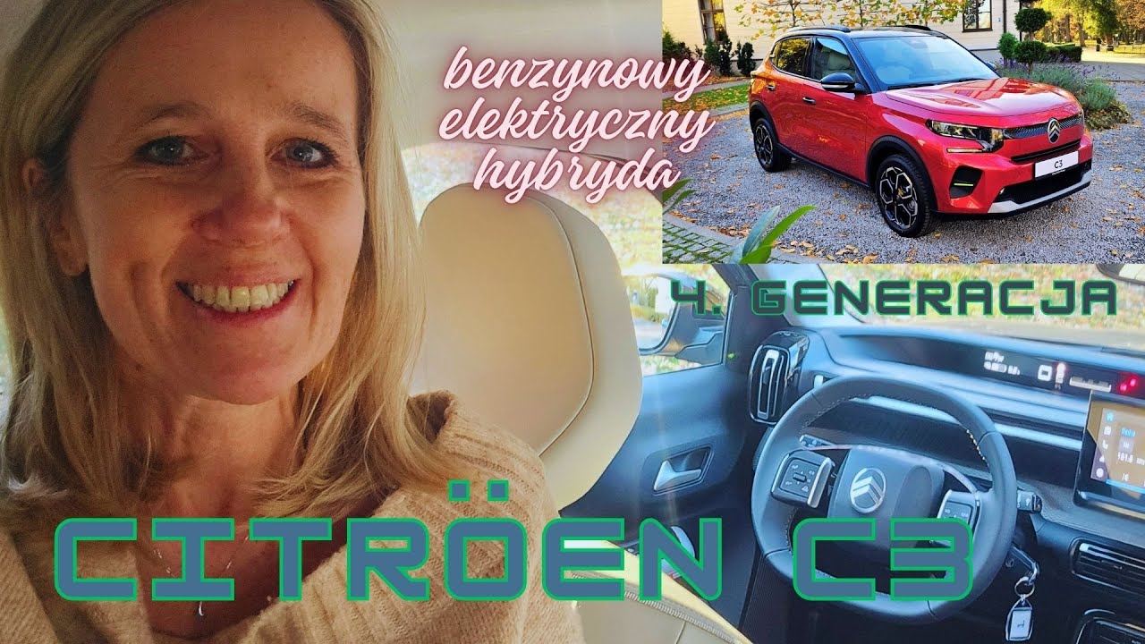 #Premiera 2024  Citroen C3. 4. generacja wersja elektryczna i spalinowa