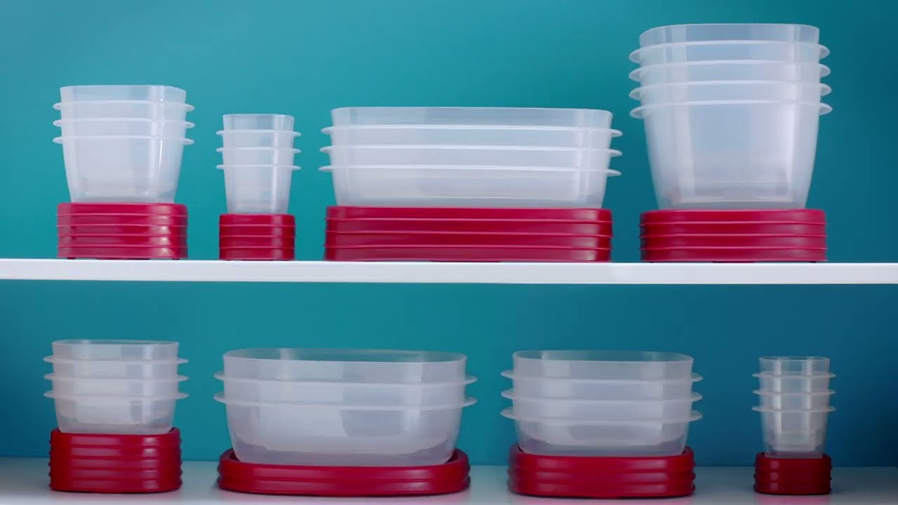 Rubbermaid EasyFindLids&trade; Food Storage Containers