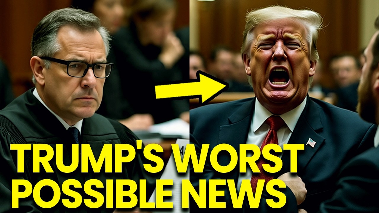 Trump Shaken as Court Delivers Him What He Deserves