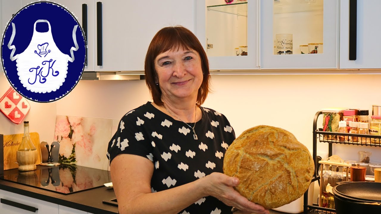 No-Knead Dinkelbrot – Perfektes Brot in 1 Stunde | Anfängerfreundlich!