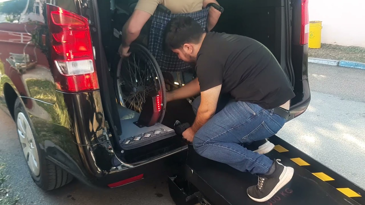 engelli rampası bütün panelvan araçlara uyumludur