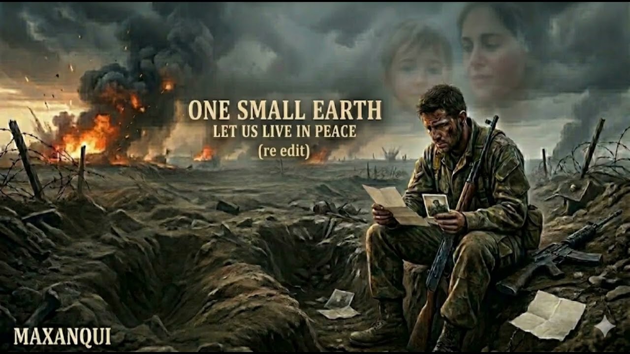 One small earth  -Let us leave in peace- (re edit)