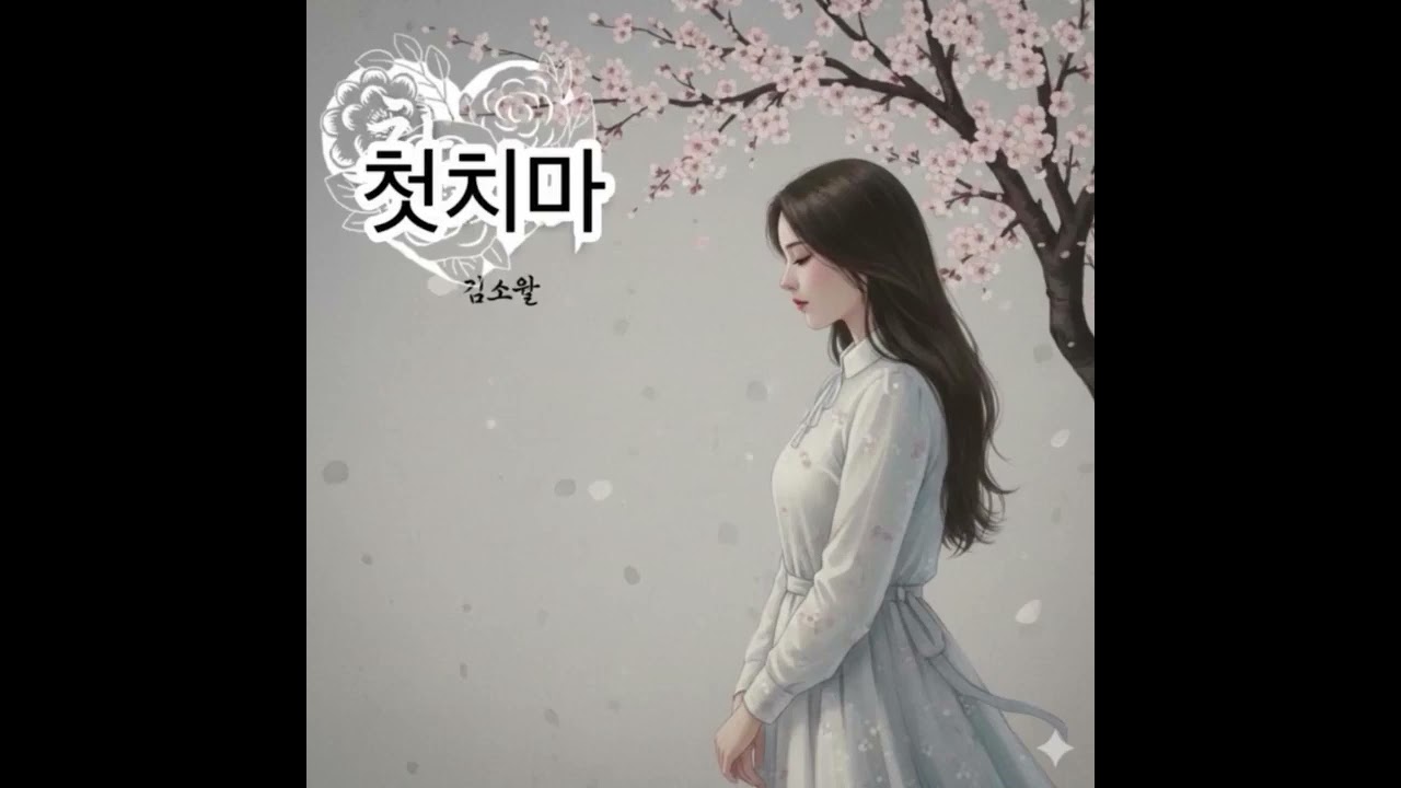 김소월 _첫치마 유튭 사과꽃 시노래 Kim So-wol _ First Skirt _YouTube Poem Song Apple Blossom   _신현림Tv8 문학사과 책방_갤러리3