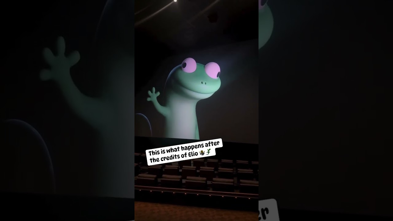 ・・・This is what happens after the credits of Elio #Eilo#movie #shorts#disney