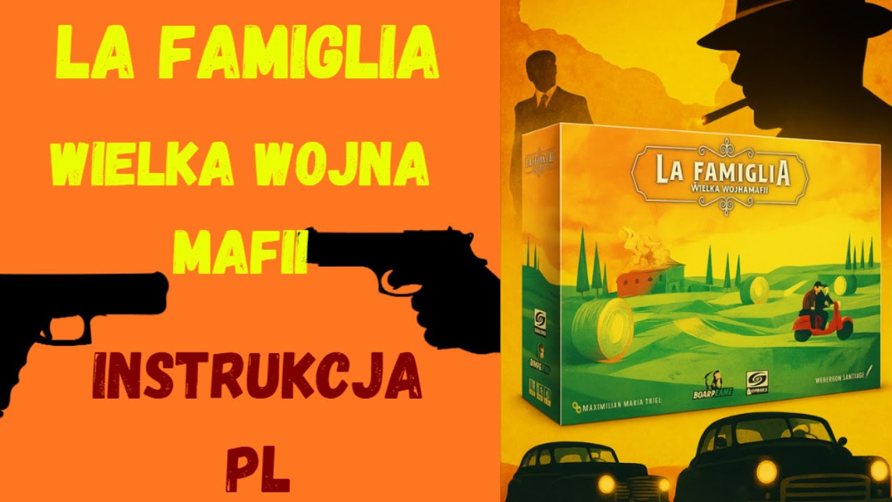 La Famiglia: Wielka wojna mafi - Instrukcja PL