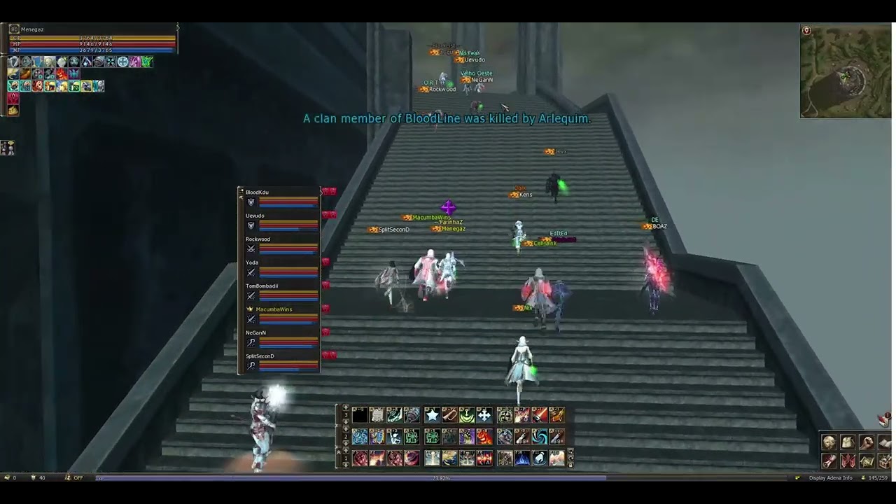 Lineage 2 - Lords BR - Classic Interlude 50x - Baium - 23/02/2026 [Clan DragonKnights]