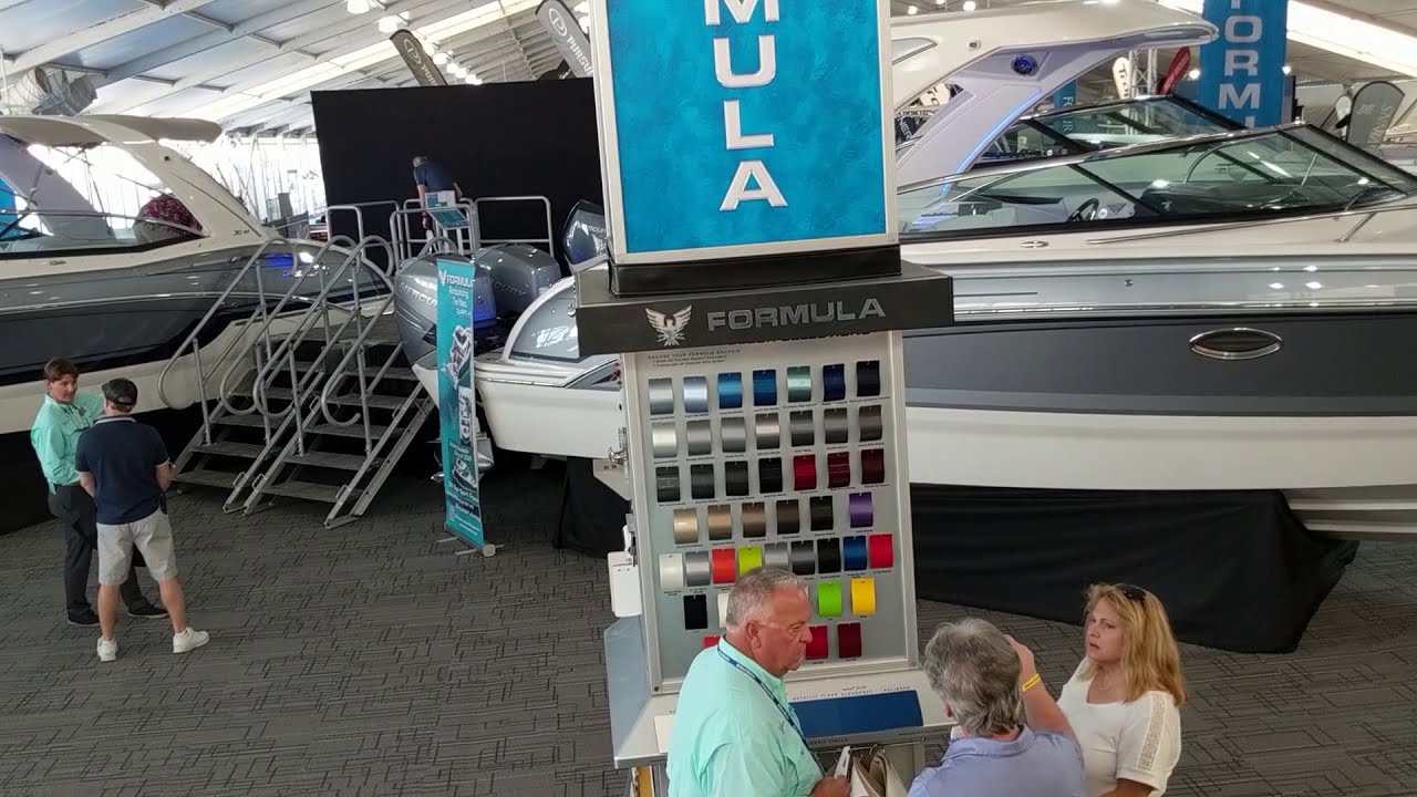 Formula Boats 270 Bowrider, 310 Sun Sport and 330 CBR Video Overview 2020