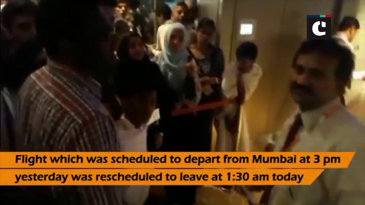 Passengers stage protest at Mumbai airport after Air India flight delays by 10 hours