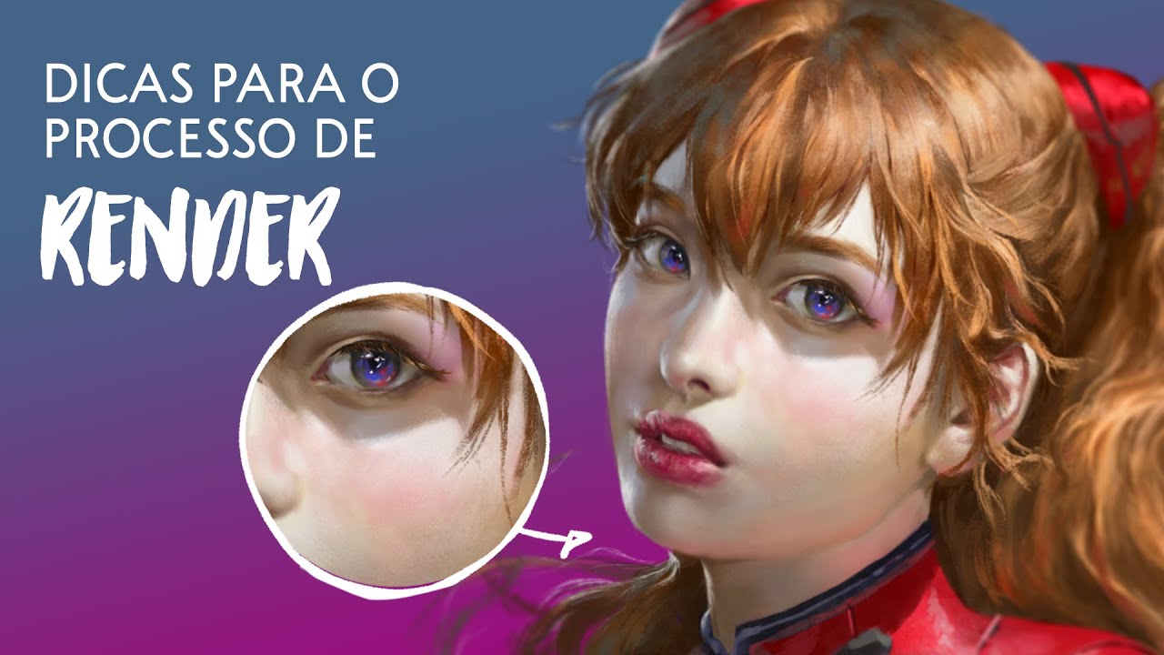 DICAS DE PROCESSO DE RENDER NA PINTURA DIGITAL