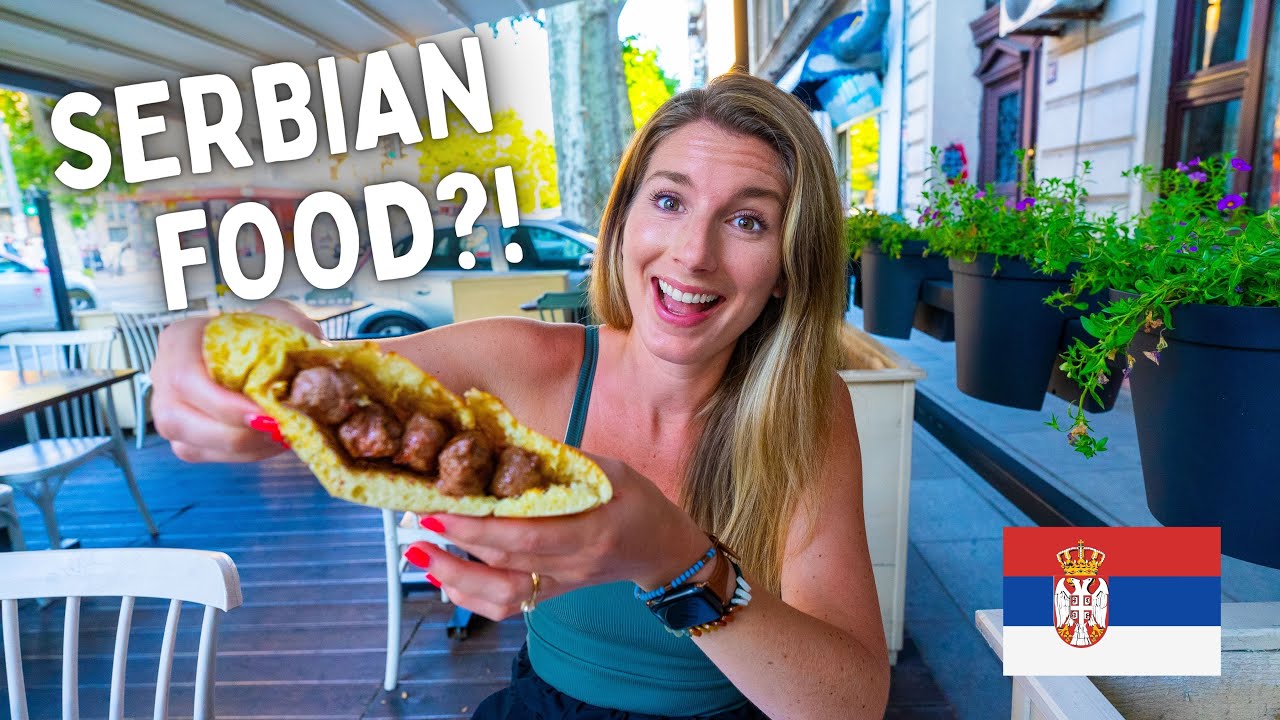 The ULTIMATE Serbian Food Tour in BELGRADE, SERBIA | Cevapi, Karađorđeva šnicla, Orasnice & MORE! 🇷🇸