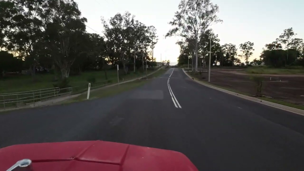 Driving the MF135 to a Heritage Show
