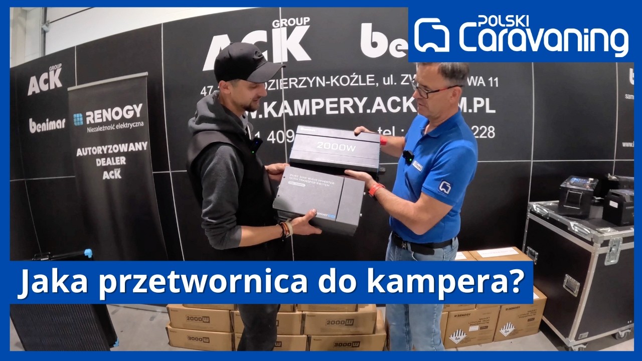 Jak wybrać przetwornicę do kampera?