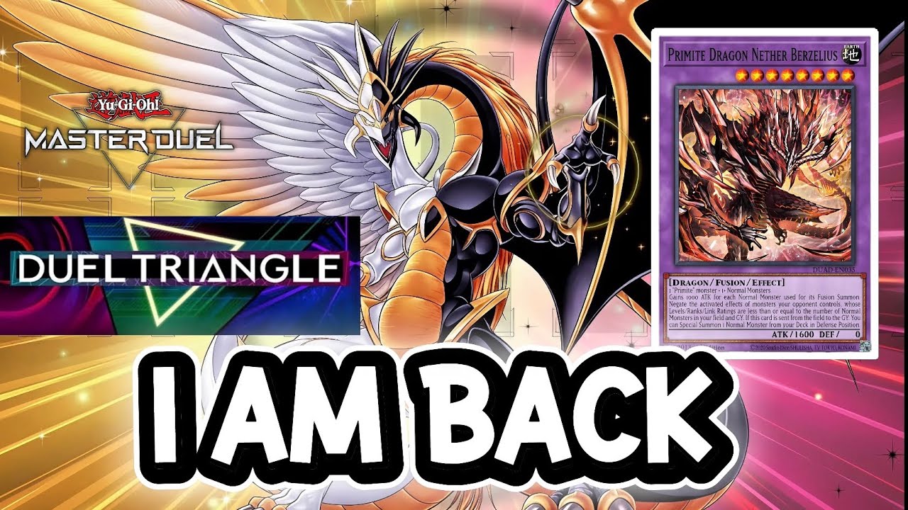 LADD is BACK ! Blue-Eyes with Primite BERZELIUS & LIGHT AND DARKNESS for DUEL TRIANGLE [Master Duel]