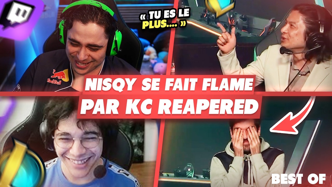 KC REAPERED DIT SES VÉRITÉS SUR NISQY - Best Of LoL #1294 Réactions