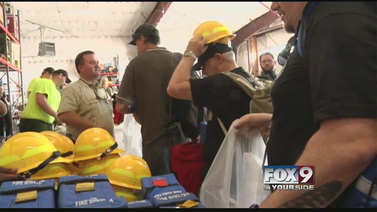 Firefighters from down under assist US crews