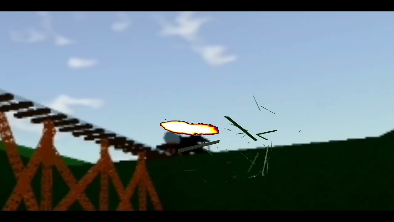 Back to the future III train crash iff it was actually 