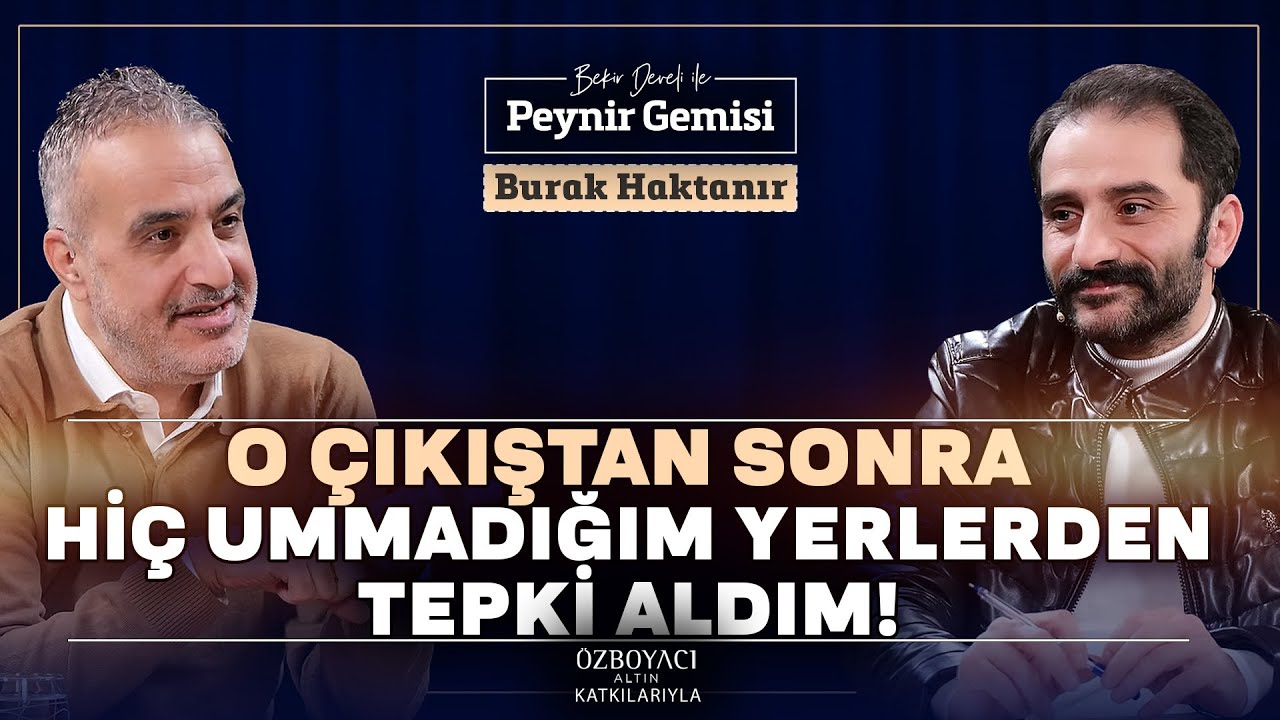 Olaylı Ödül Töreninde ve Sonrasında Yaşananlar | Bekir Develi ile Peynir Gemisi | Burak Haktanır