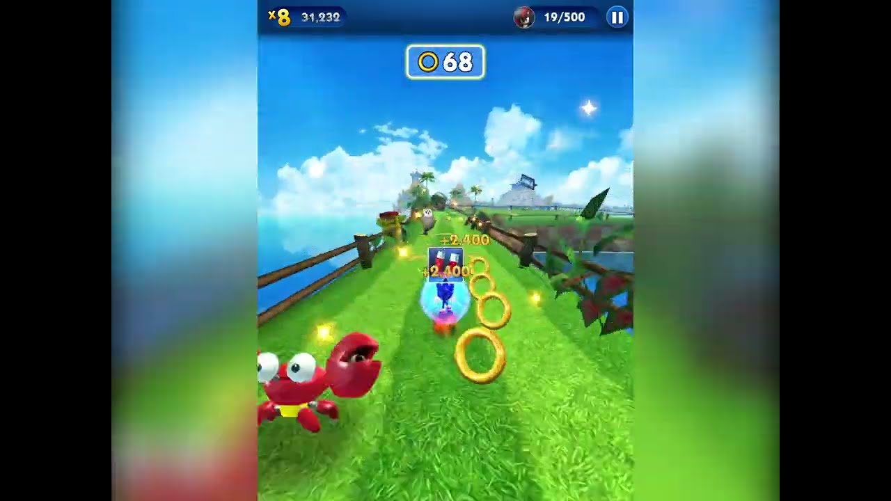 Sonic Dash+ - Doom Shadow event gameplay