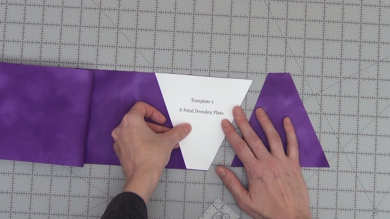 How to Make a Fabric Cutting Template - Quilting Basics Tutorial #11 with Leah Day
