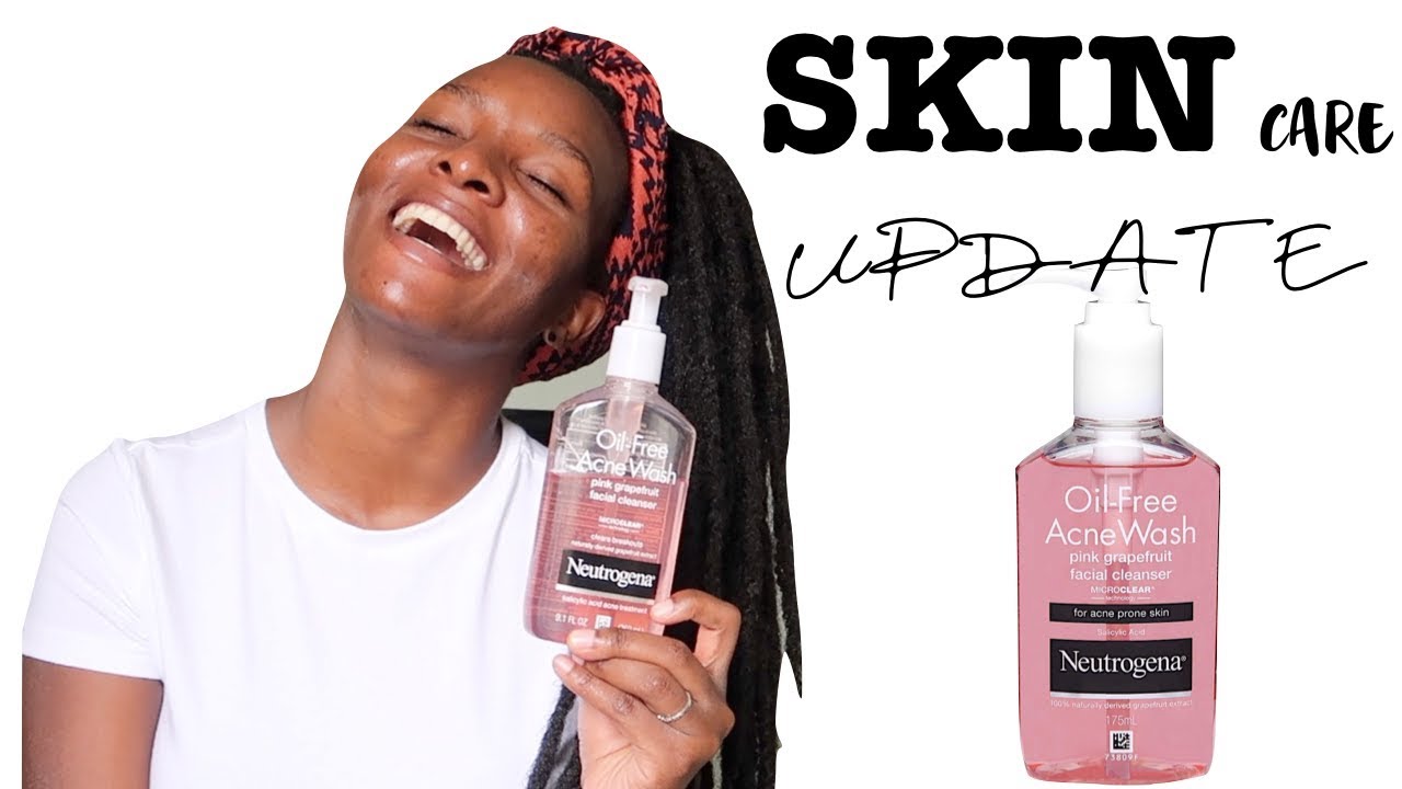 SKIN CARE UPDATE|Neutrogena Pink Grapefruit Face Wash
