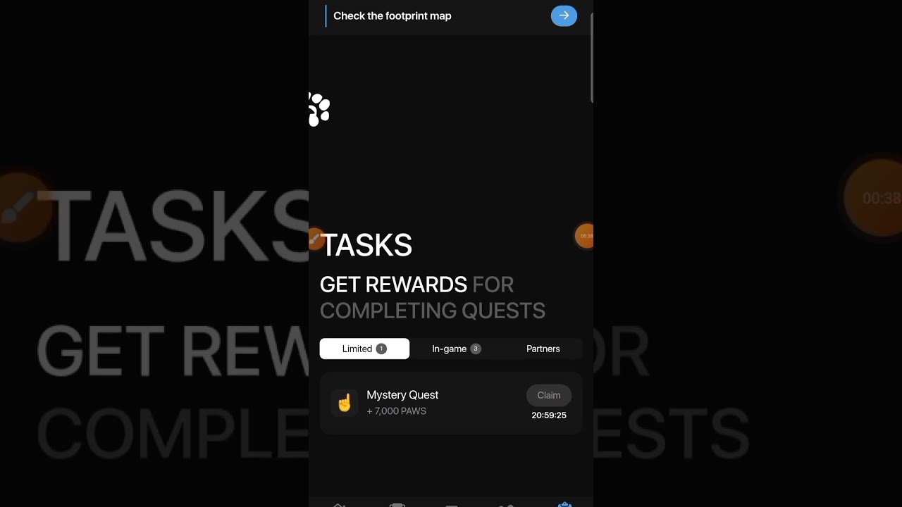 Paws Mystery Quest |  Mystery Quest | 1 December Paws Task Claim done #pawstask #pawsmysteryquest