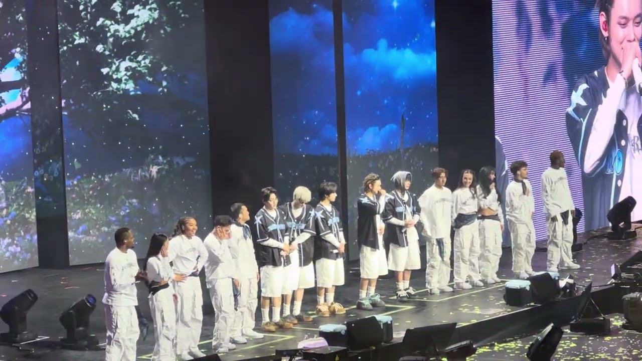 TXT Performing Magic Then Saying Goodbye Pt 2 😢. Act:Tomorrow Tour in Newark, NJ on 10/02/25. #TXT. 