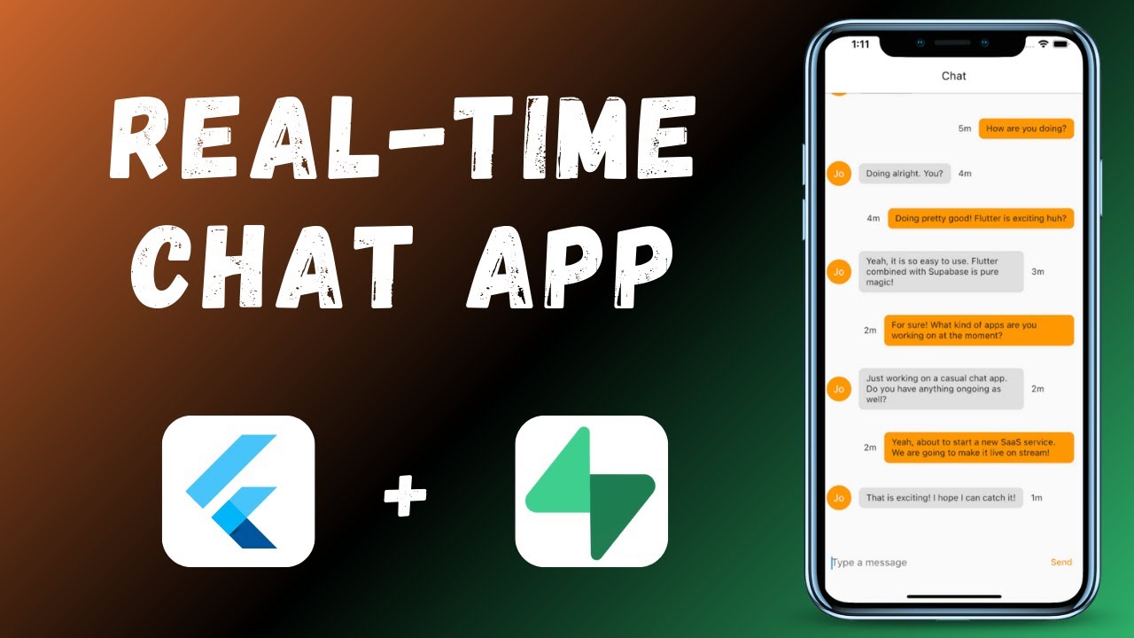 Build a Real-Time Chat App Using Flutter & Supabase