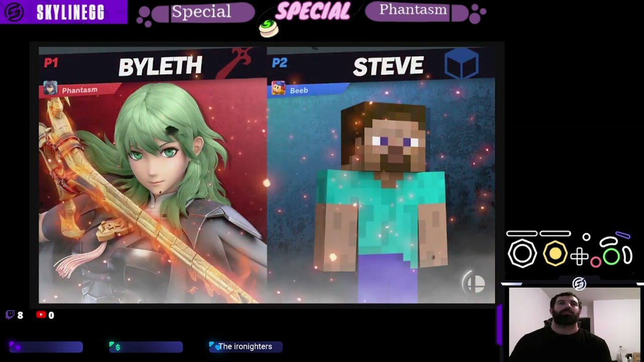 Chewsday Chrowdown 7 - Special (Steve) vs. Phantasm (Donkey Kong, Byleth)