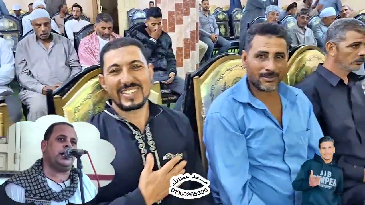 الشيخ السيد عبد العاطي خميس عزاء فقيد شباب عزبة الباشا