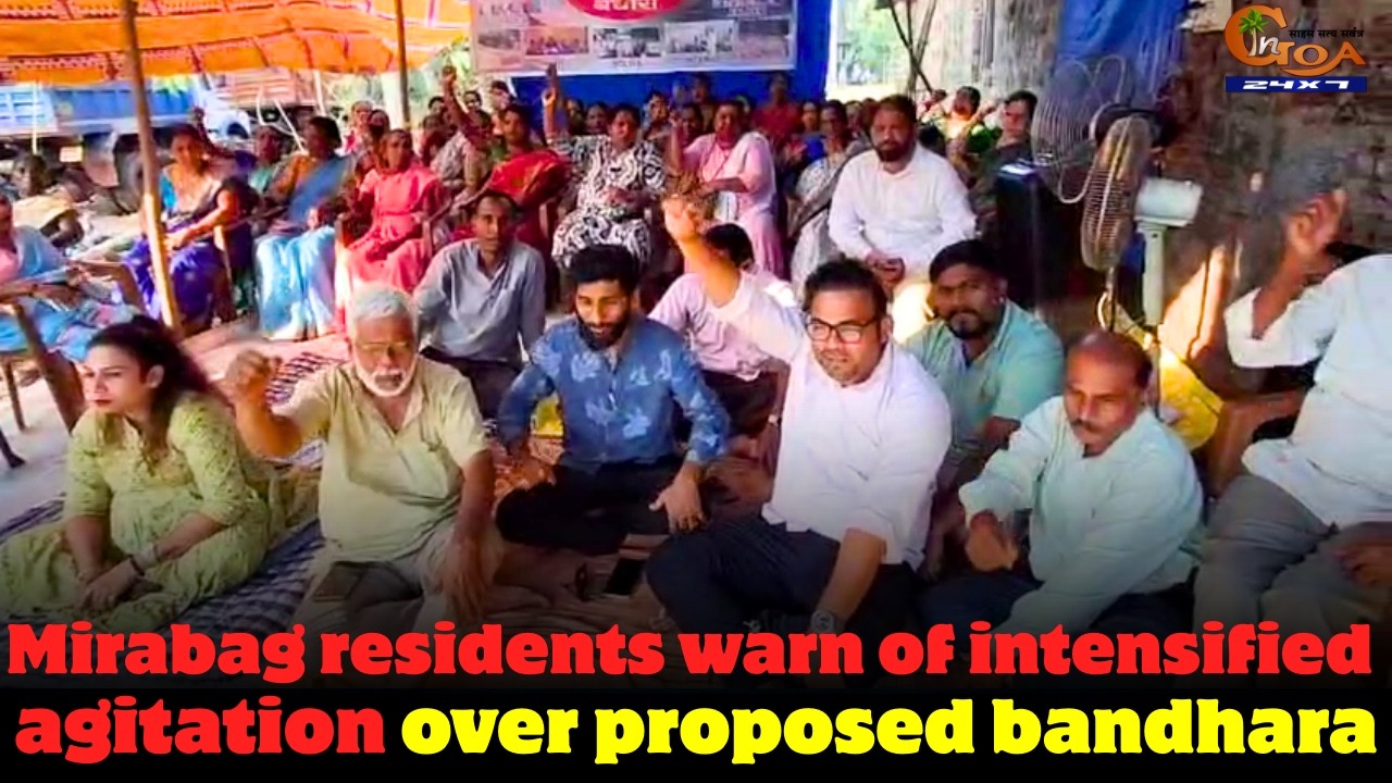 Mirabag residents warn of intensified agitation over proposed bandhara.