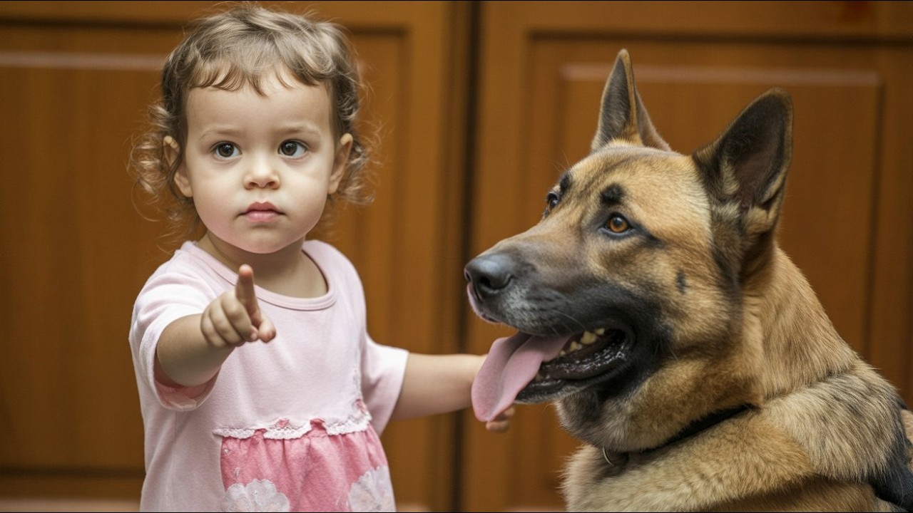 3-Year-Old Points at K9 in Court — Two Words Change Everything