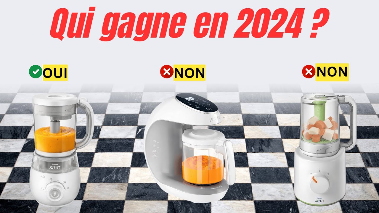 Les 3 (vrais) Meilleurs Robots Cuiseurs Bébé en 2024
