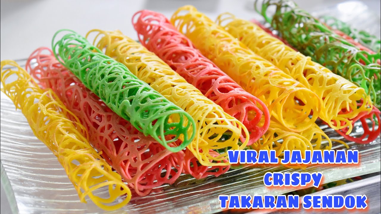 VIRAL SARANG LABA LABA JAJAN CRISPY KEKINIAN| TAKARAN SENDOK