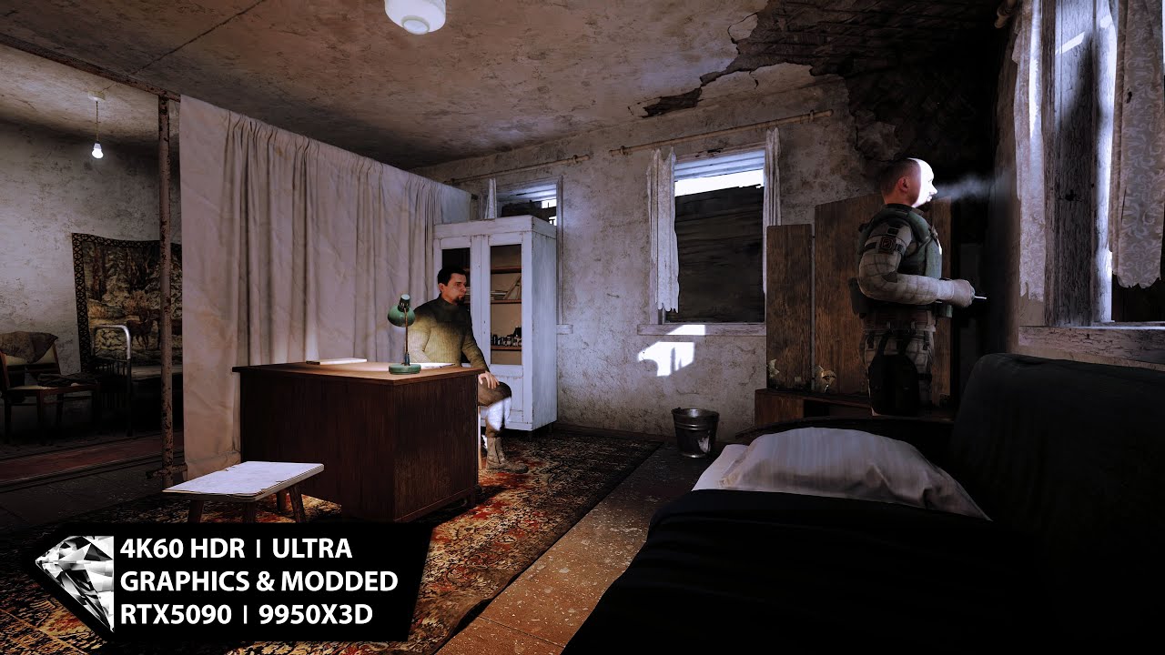This Doctor Charges in Artifacts and Cigarettes.. | Ultra Modded Stalker 2 | RTX 5090 | [4K60 UHD]