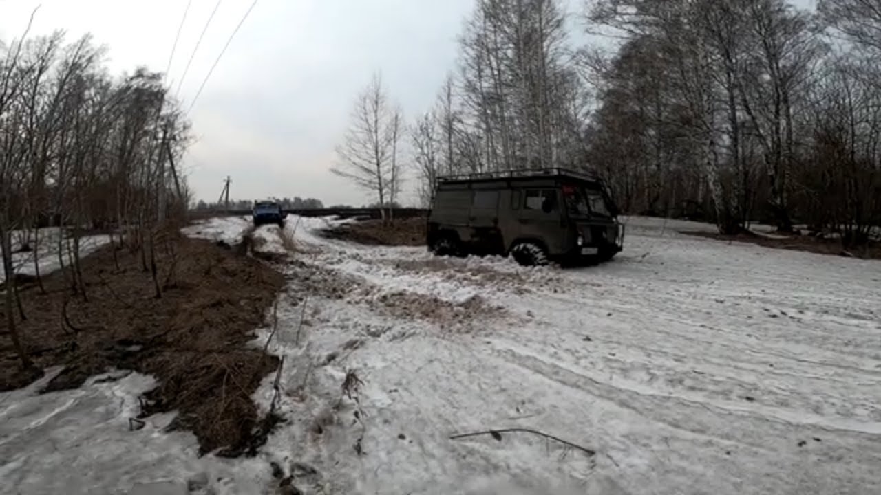 Мы снова взялись за старое. Offroad volvo laplander и уаз 469