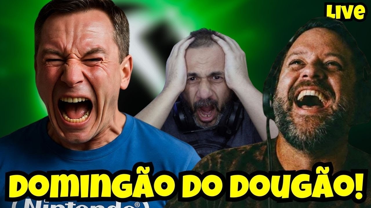 DOMINGÃO DO DOUGÃO - REAGINDO A VIDEOS + BATENDO PAPO COM A GALERA E MUITO MAIS!