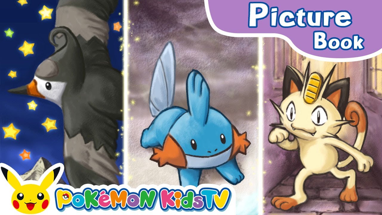 The Night of the Shooting Star | Pokémon Picture Book | Kids Story | Pokémon Kids TV