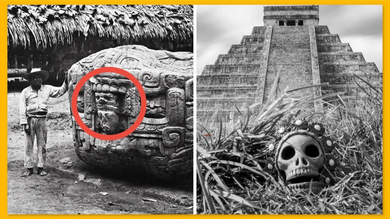 The First set of photos taken after discovering the Maya Empire Ruins