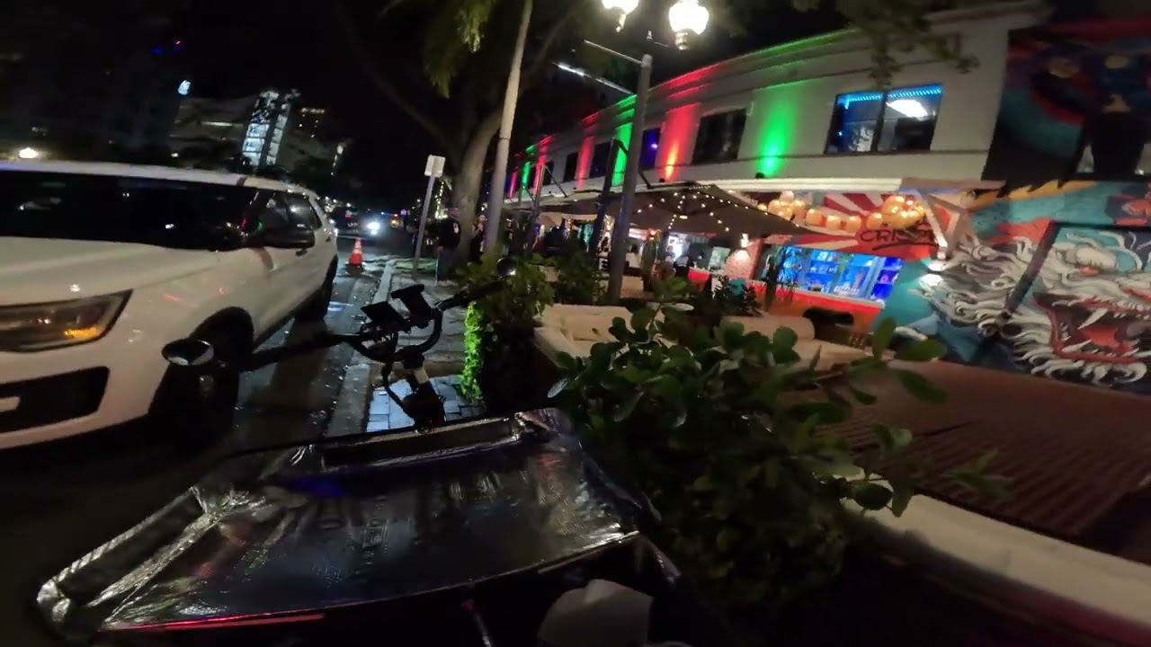Delivering at Night POV