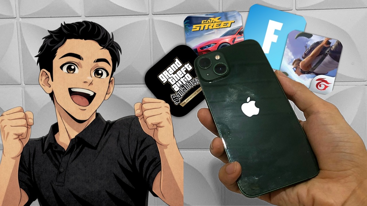 IPHONE 13 - TESTANDO JOGOS PESADOS EM 2026