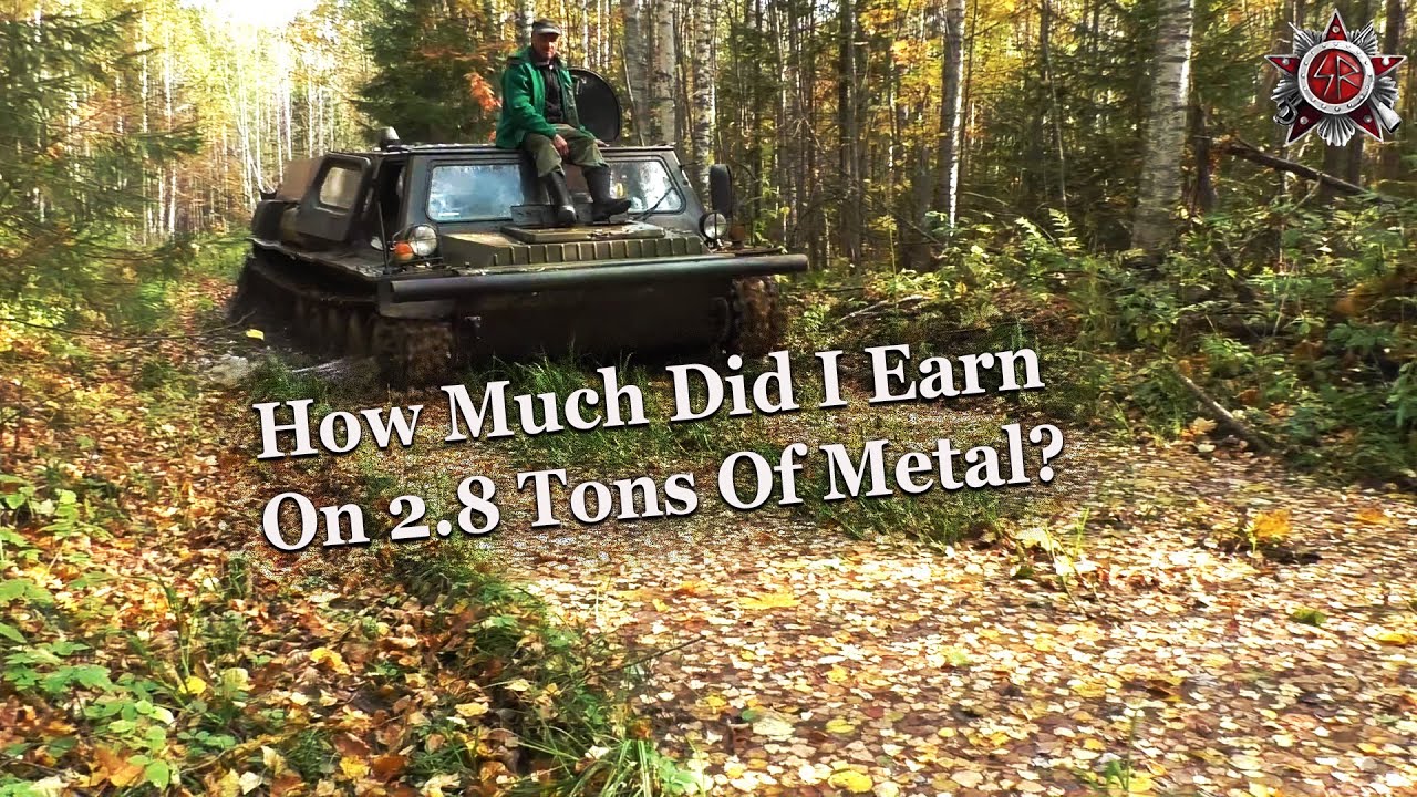 A Day In The Life Of A Metal Scrapper In Russia - Going To The Scrap Yard