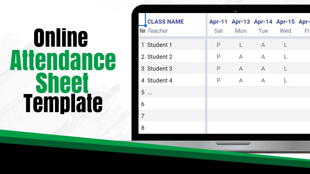 Online Teaching: Taking Attendance Online
