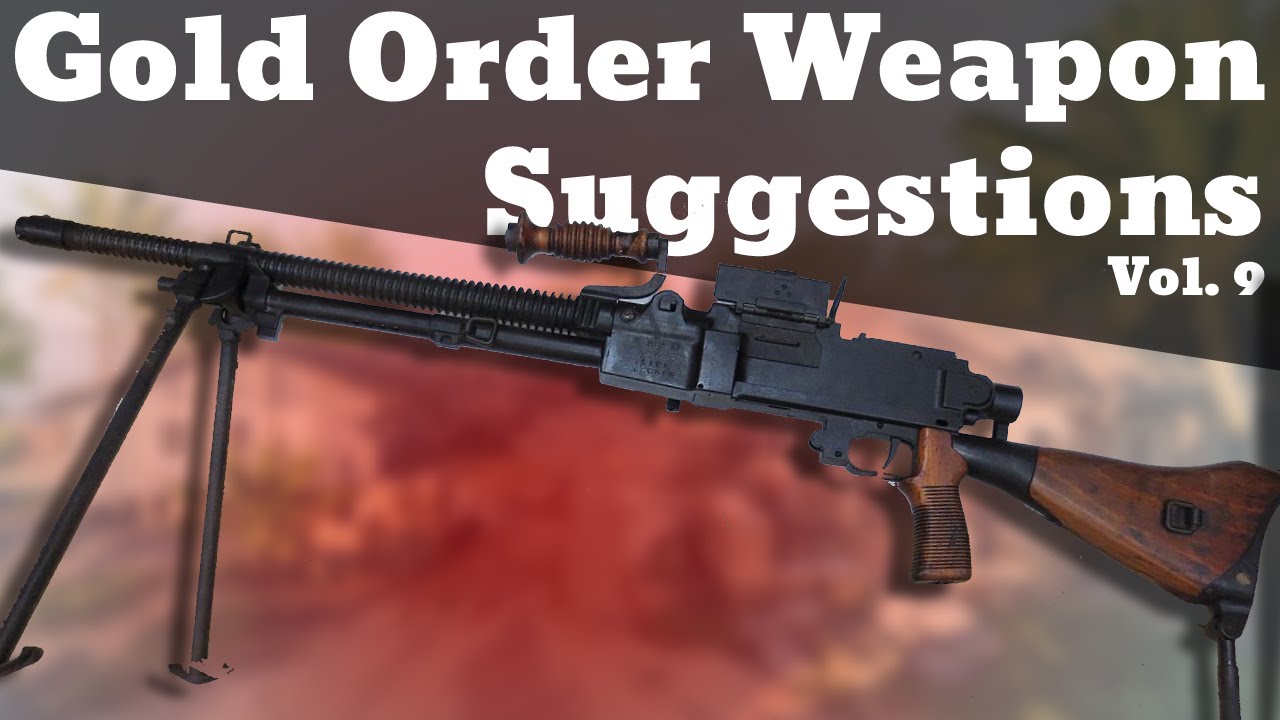 Gold Order Weapons Of The Japanese Empire - Enlisted Gold Order Weapon Suggestions