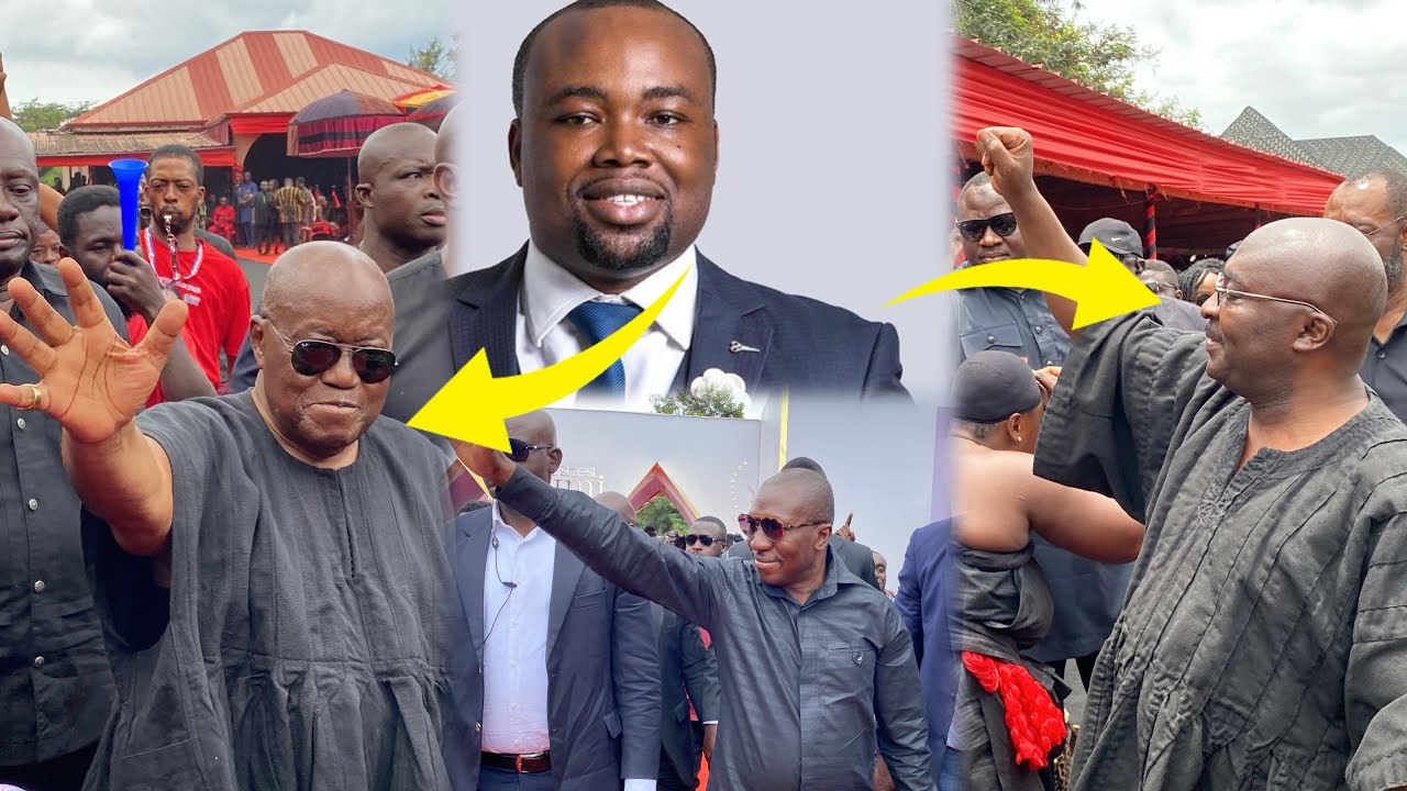 🔥Arrival of NANA ADDO, Dr BAWUMIA, NAPO & NPP Giants Storming Ernest Kumi One Week Celebration with 