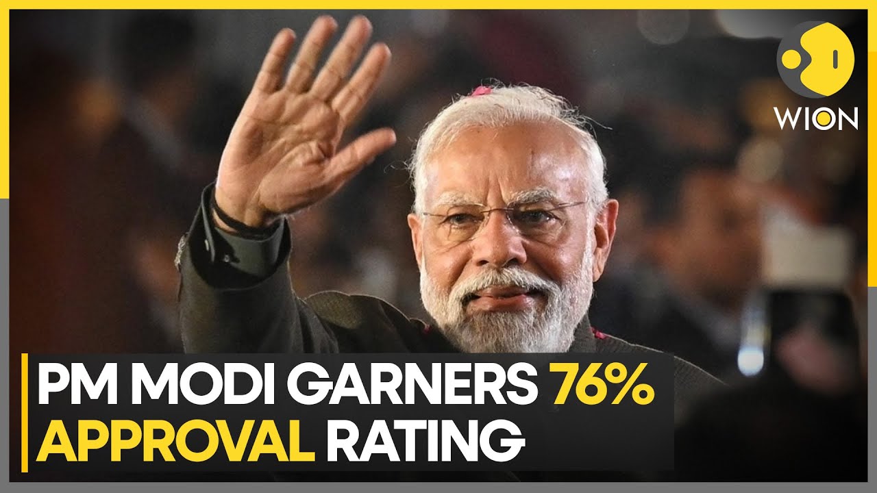 PM Modi once again ranked the most popular global leader | WION