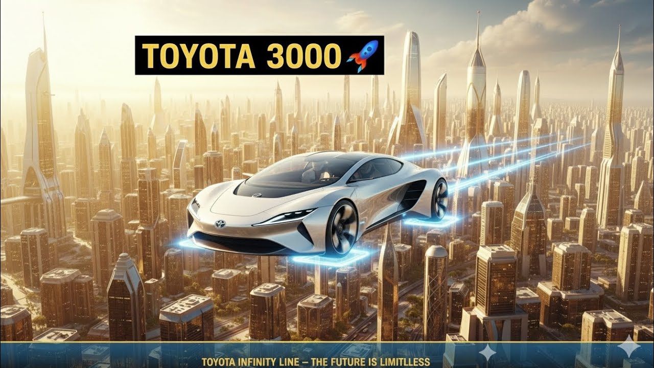 “The FUTURE of Toyota in 8K | AI Concepts from the Year 3000”